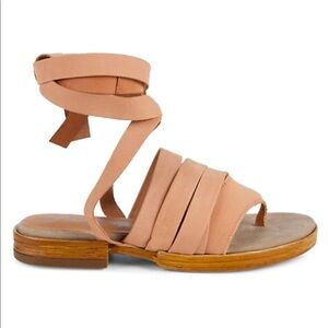 Free People Peach Sandals